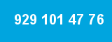 929 101 47 76 929 101 47 76